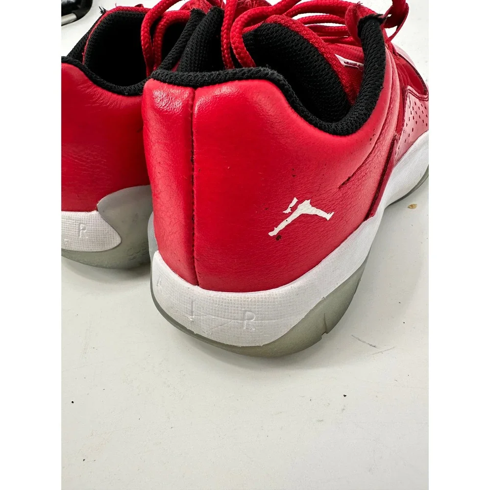 Jordan 11 Retro Low‎ Red Black White Mens Size 10 Sneakers Shoes DN4180 601